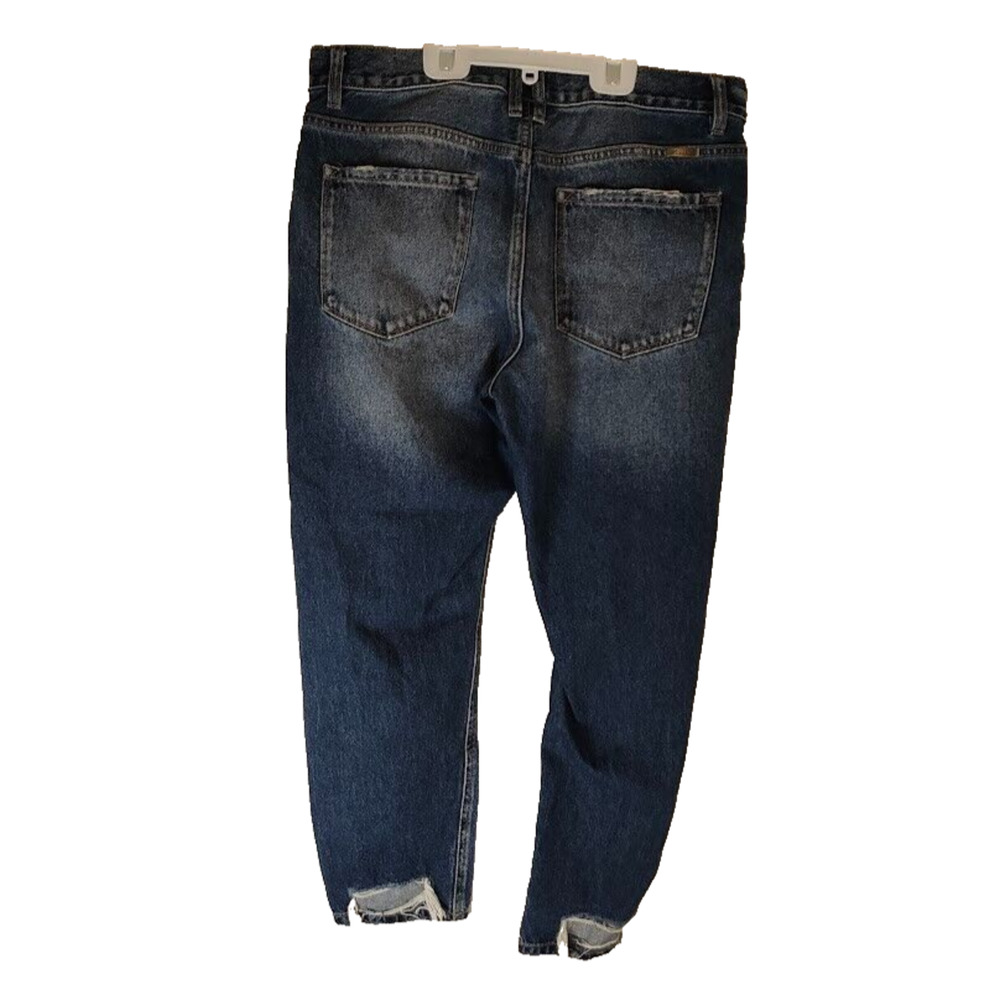 KanCan Jeans Size 13 30 Mid Rise Estilo Skinny Distressed Destroyed Jeans Denim - Picture 2 of 7